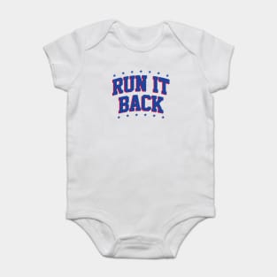 Run It Back - White Baby Bodysuit